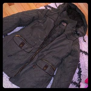 Olive winter jacket